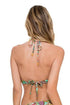 Luli Fama Callejera Peek A Boo High Neck Bikini Top
